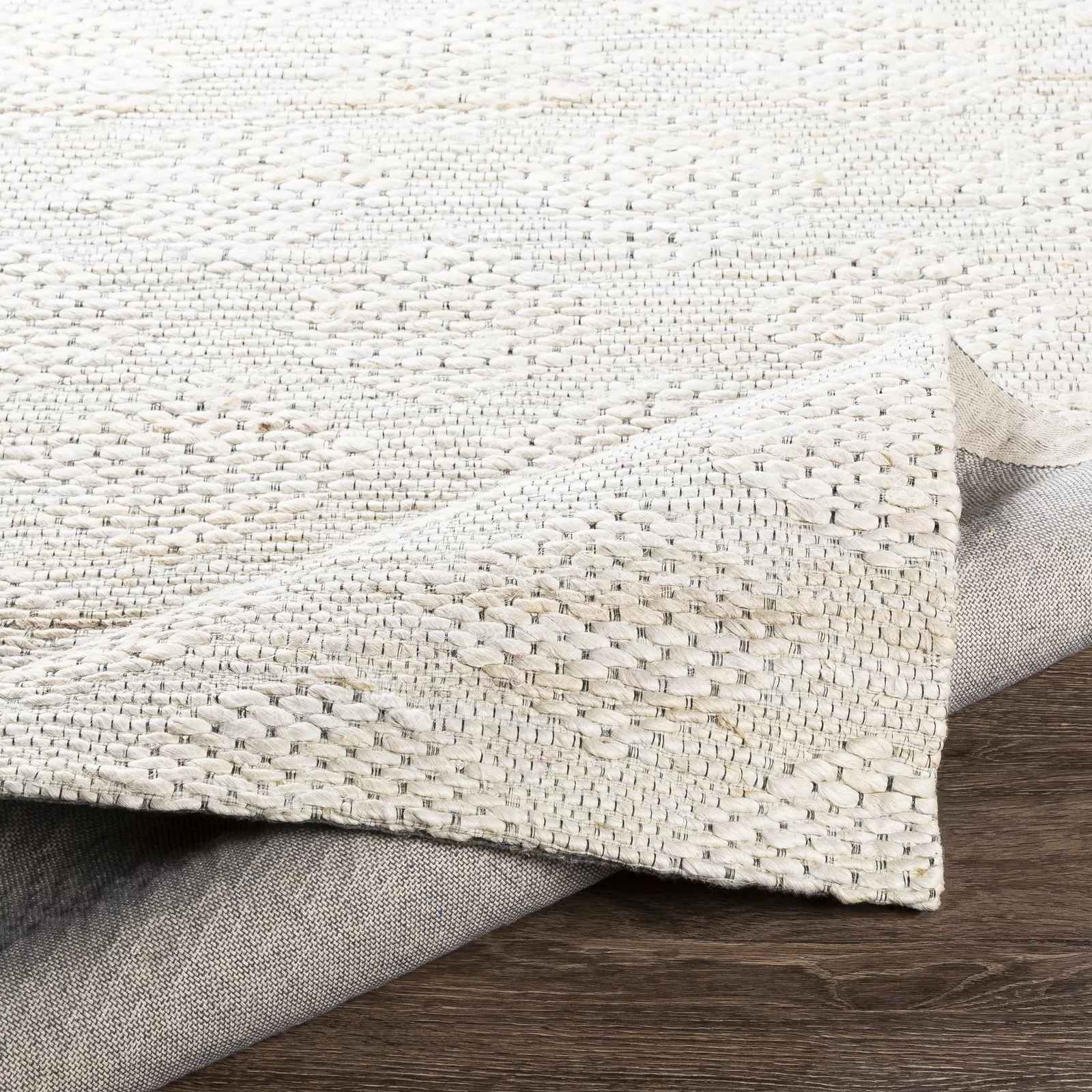 Lola Geometric Handmade Flatweave Jute Sisal Area Rug-8'x10' thumbnail 3