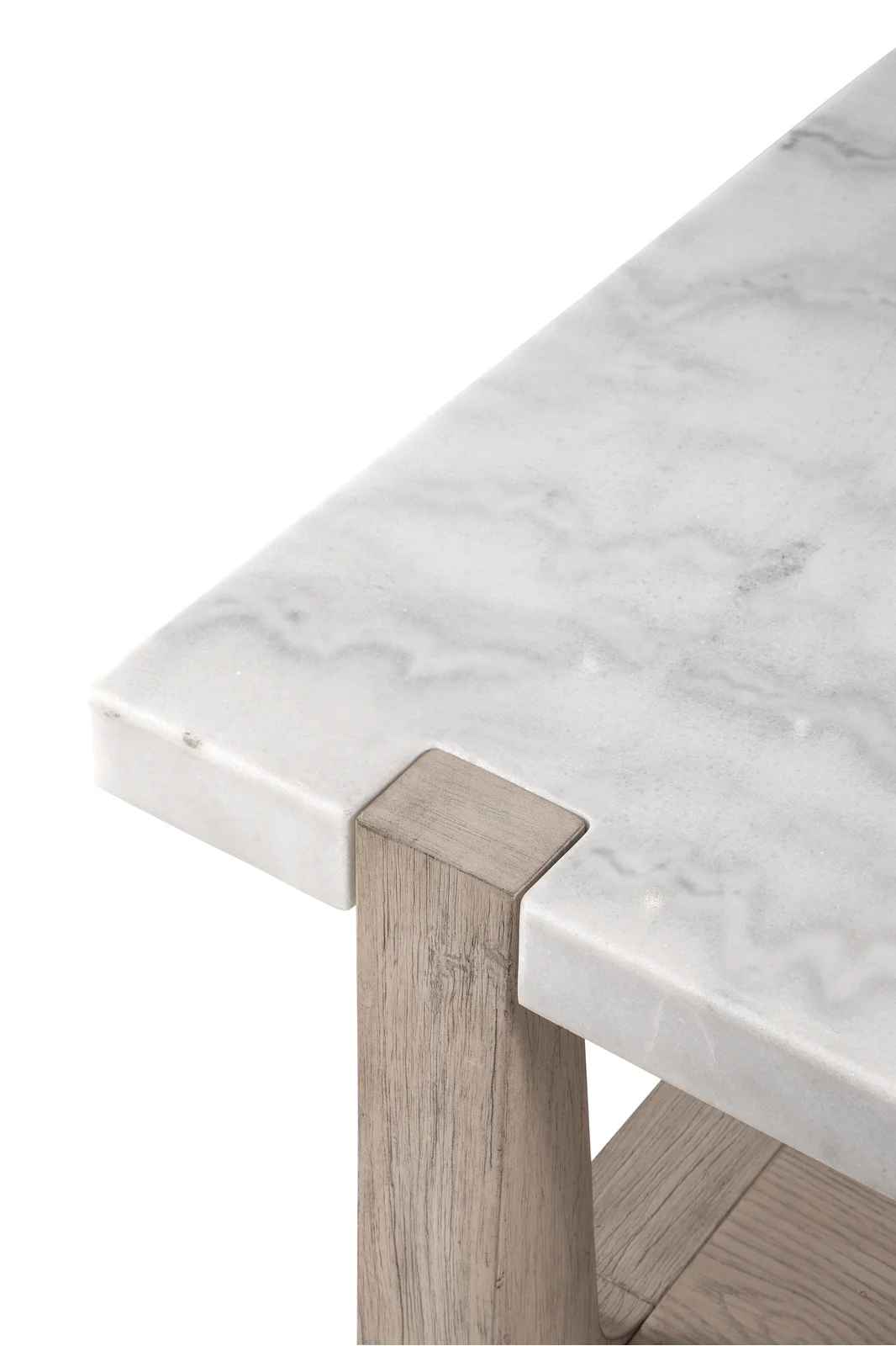 Landover Genuine Marble Storage Coffee Table thumbnail 4
