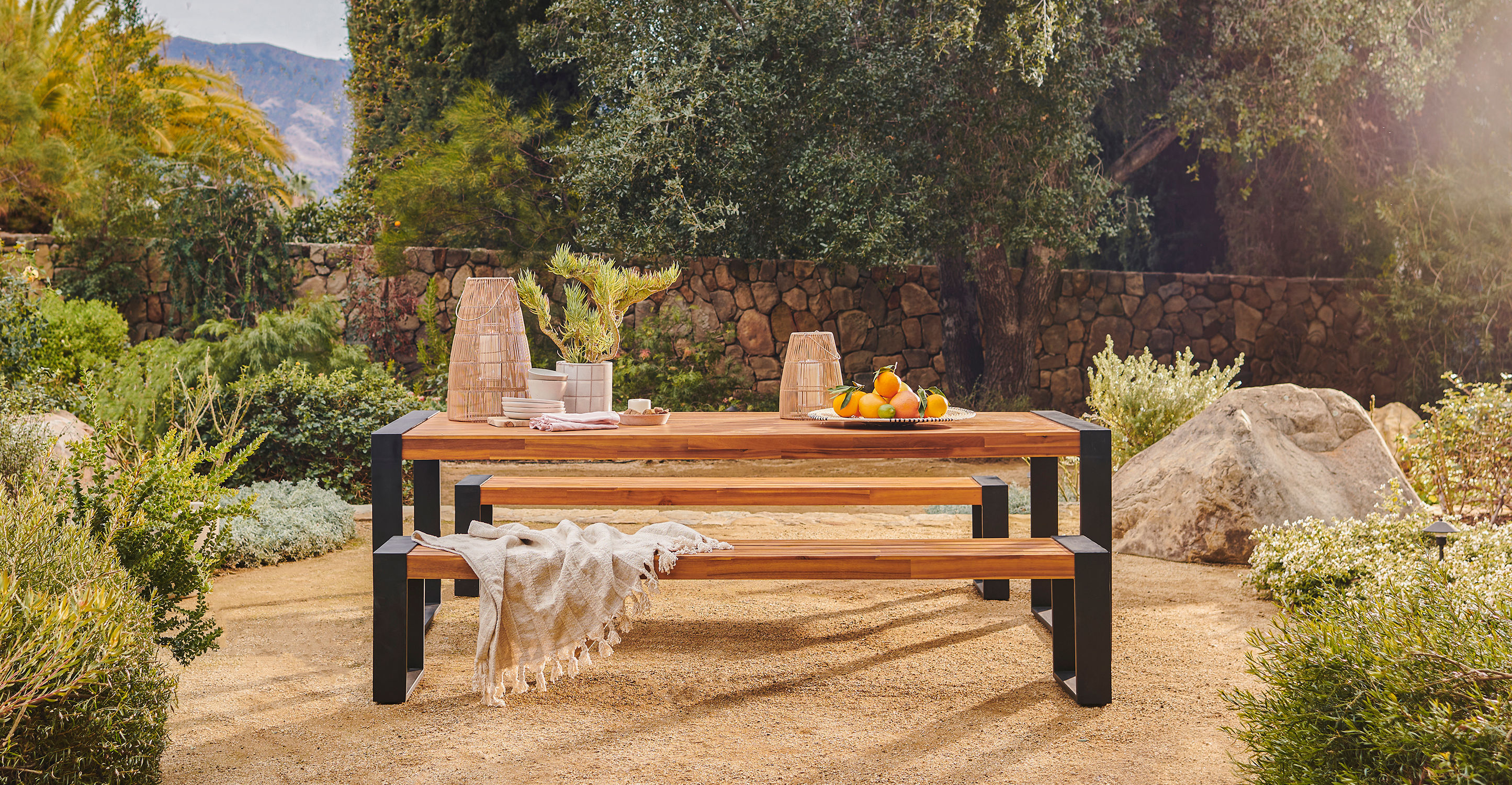 Lubek Tuscan Brown Bench thumbnail 2