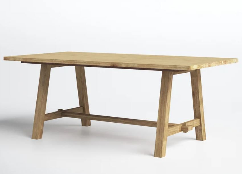 Alexa Acacia Wood Dining Table thumbnail 3