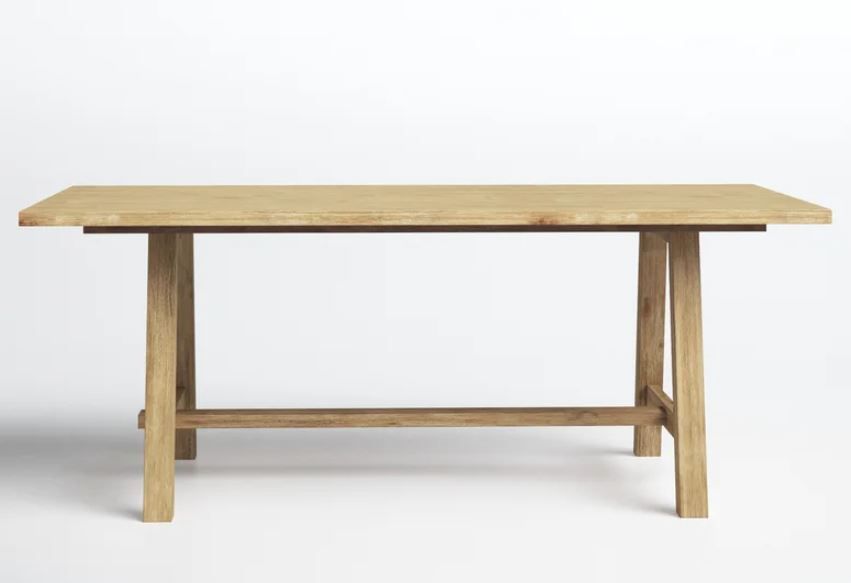 Alexa Acacia Wood Dining Table thumbnail 4