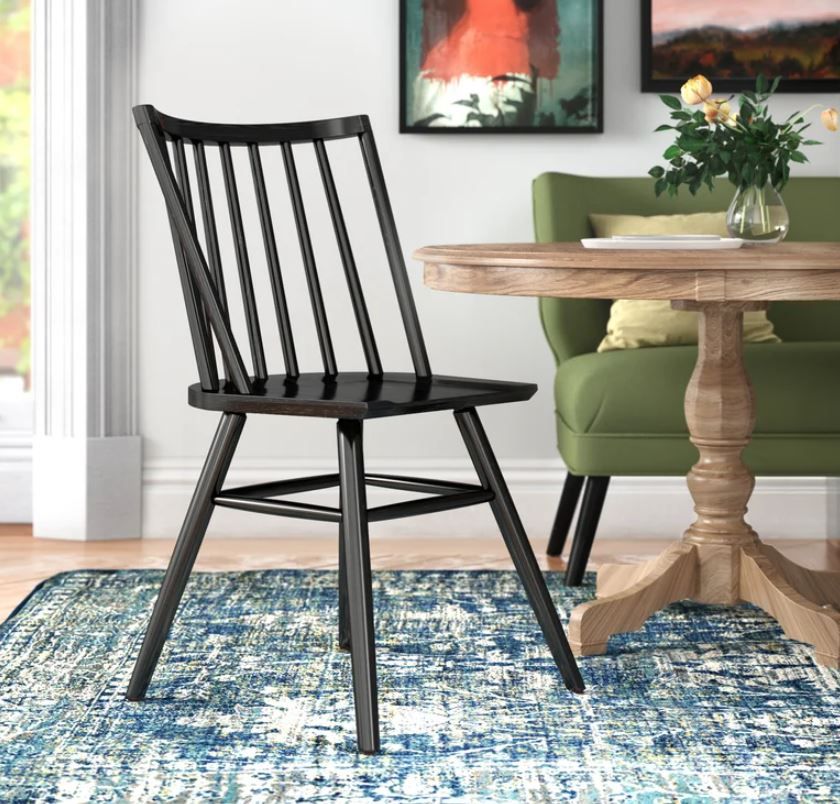 Shania Solid Wood Side Chair thumbnail 2