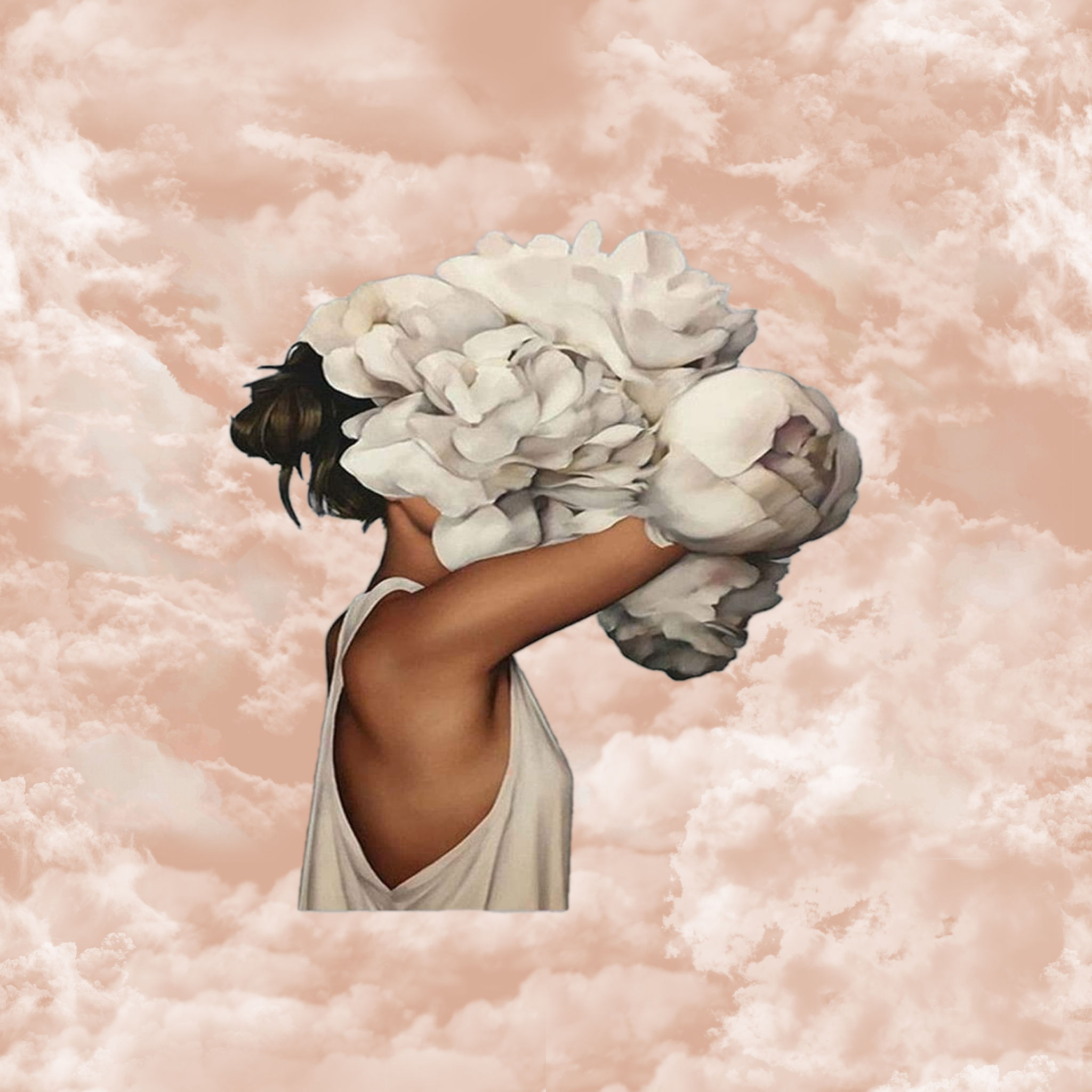 Strong Flowered Woman Wall Mural 12'x8' thumbnail 3