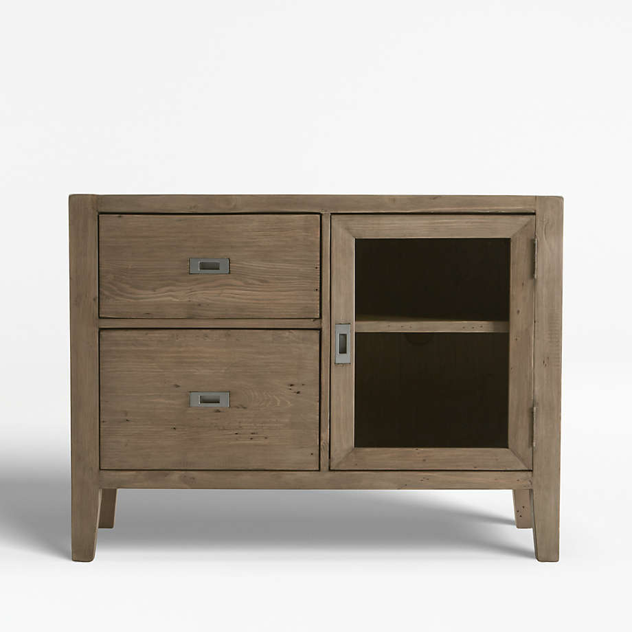 Morris Ash Grey Credenza thumbnail 2