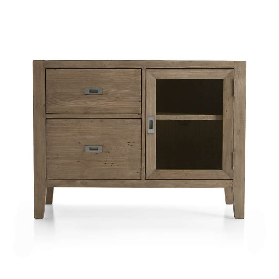 Morris Ash Grey Credenza thumbnail 3