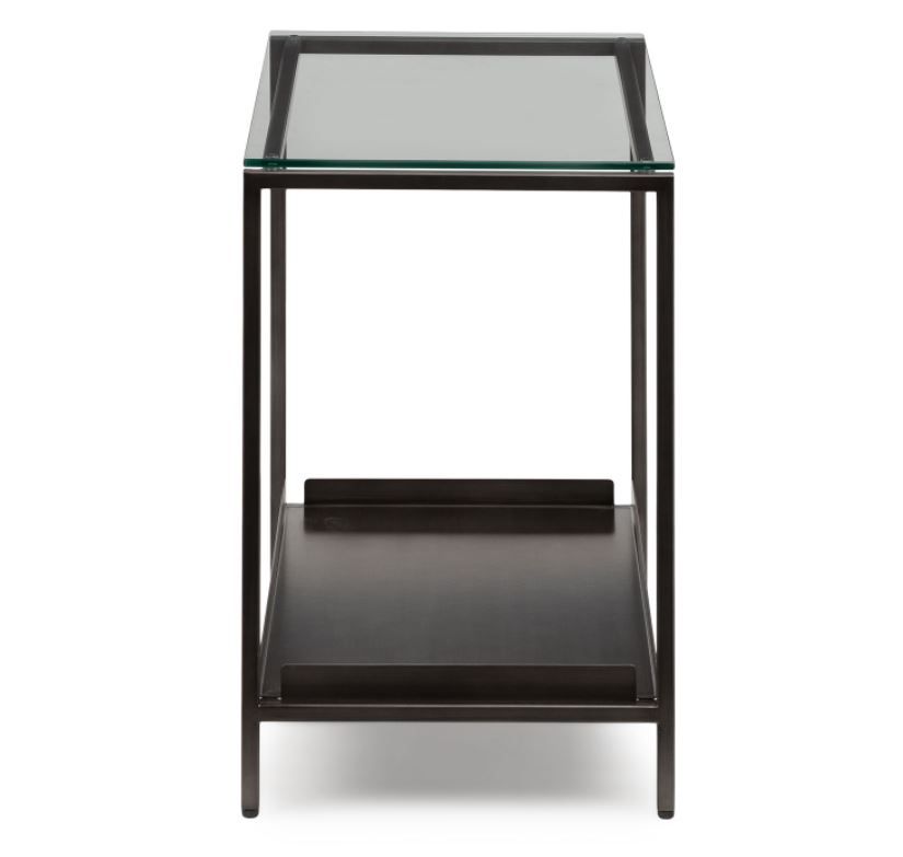 Lutto Gunmetal Gray Side Table thumbnail 3