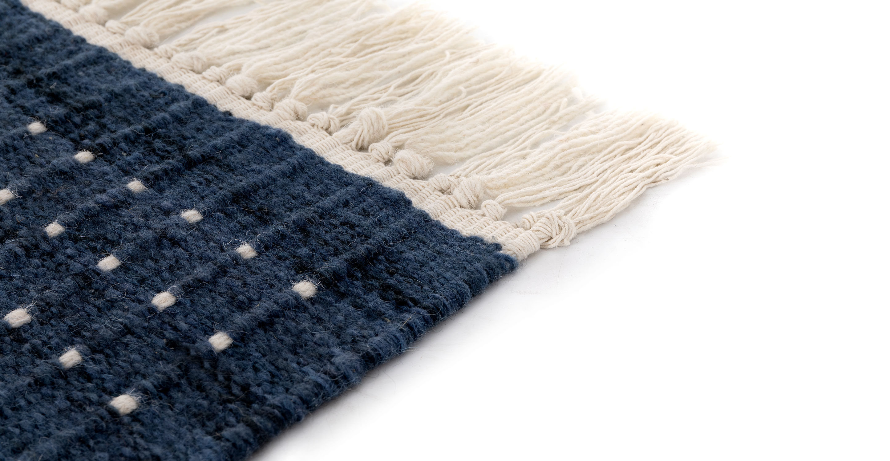 Lattus Motif Blue Rug 8'x10' thumbnail 2