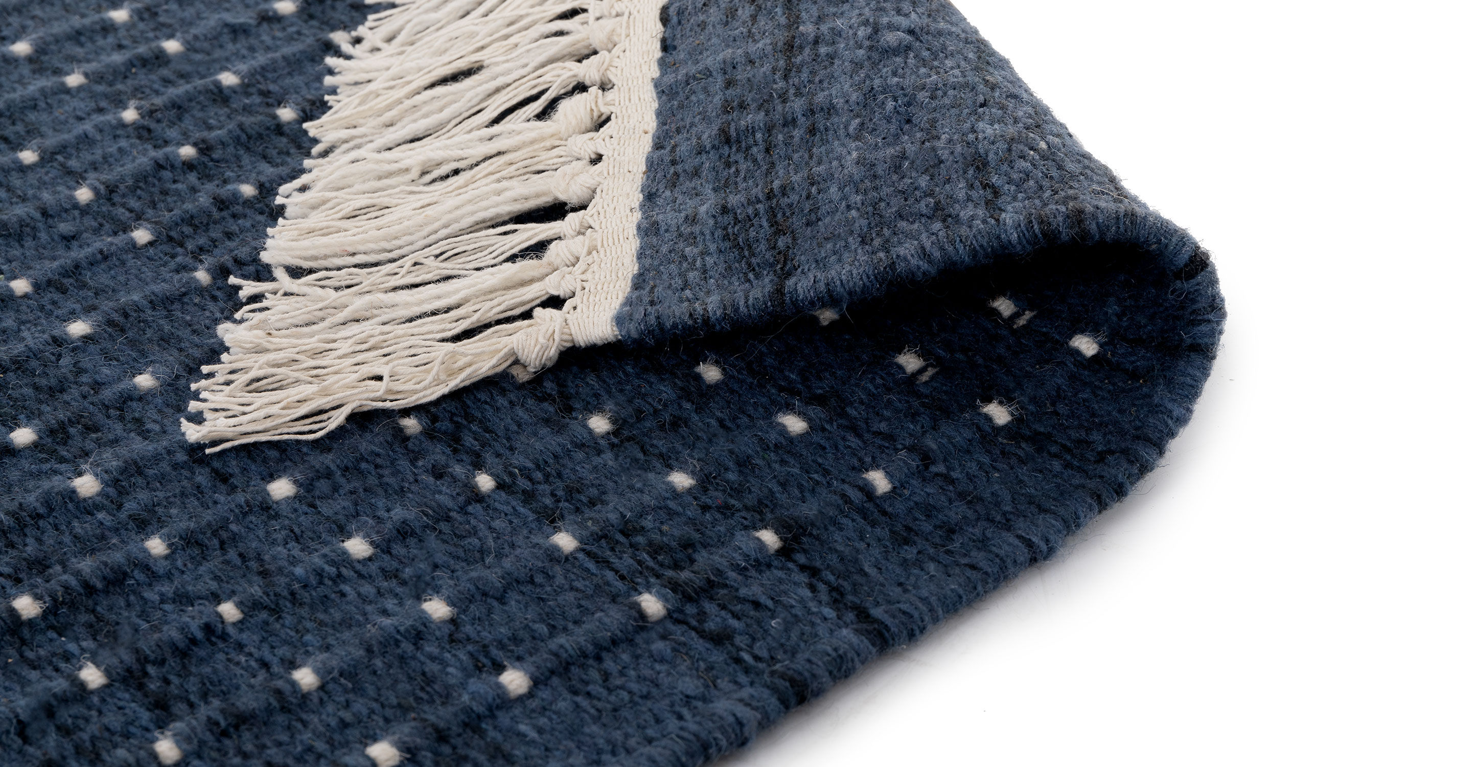 Lattus Motif Blue Rug 8'x10' thumbnail 3