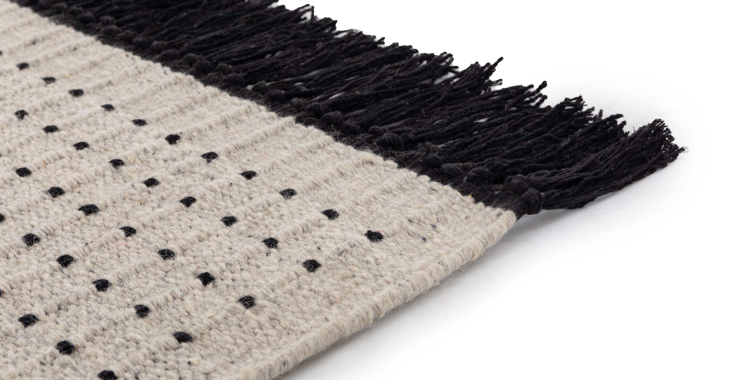 Lattus Motif White Rug 8'x10' thumbnail 2