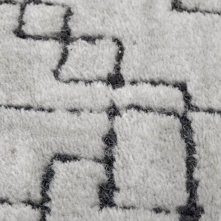 Stone Tile Rug Alabaster-6'x9' thumbnail 3