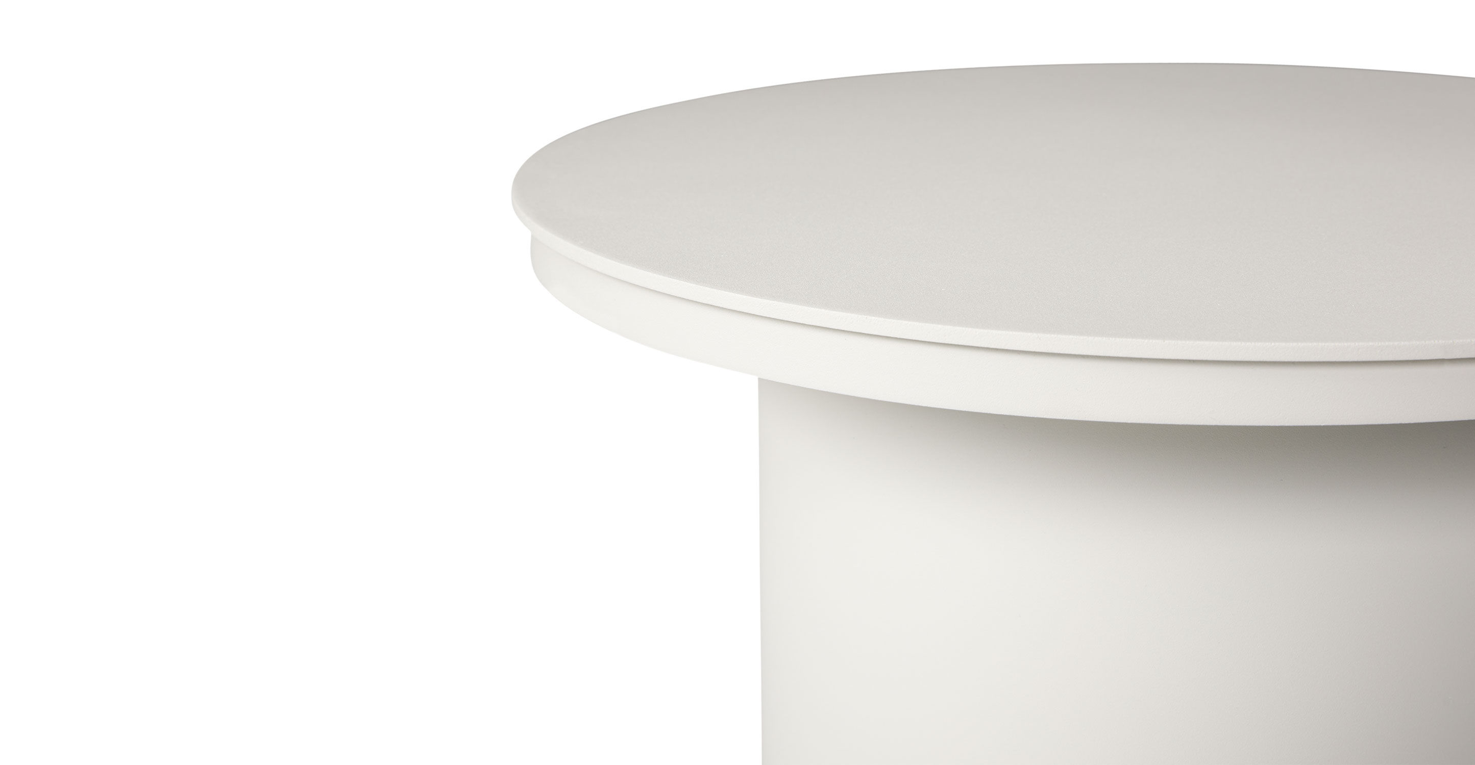 Vardo Oyster White Side Table thumbnail 3