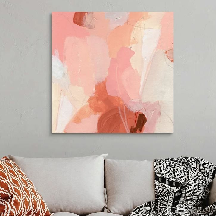 Terracotta Cloud II by June Erica Vess-36''X36'' thumbnail 2