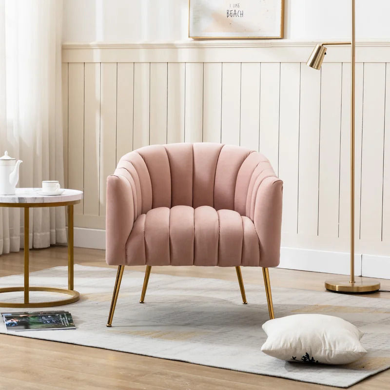 Murrow Wide Velvet Armchair thumbnail 2