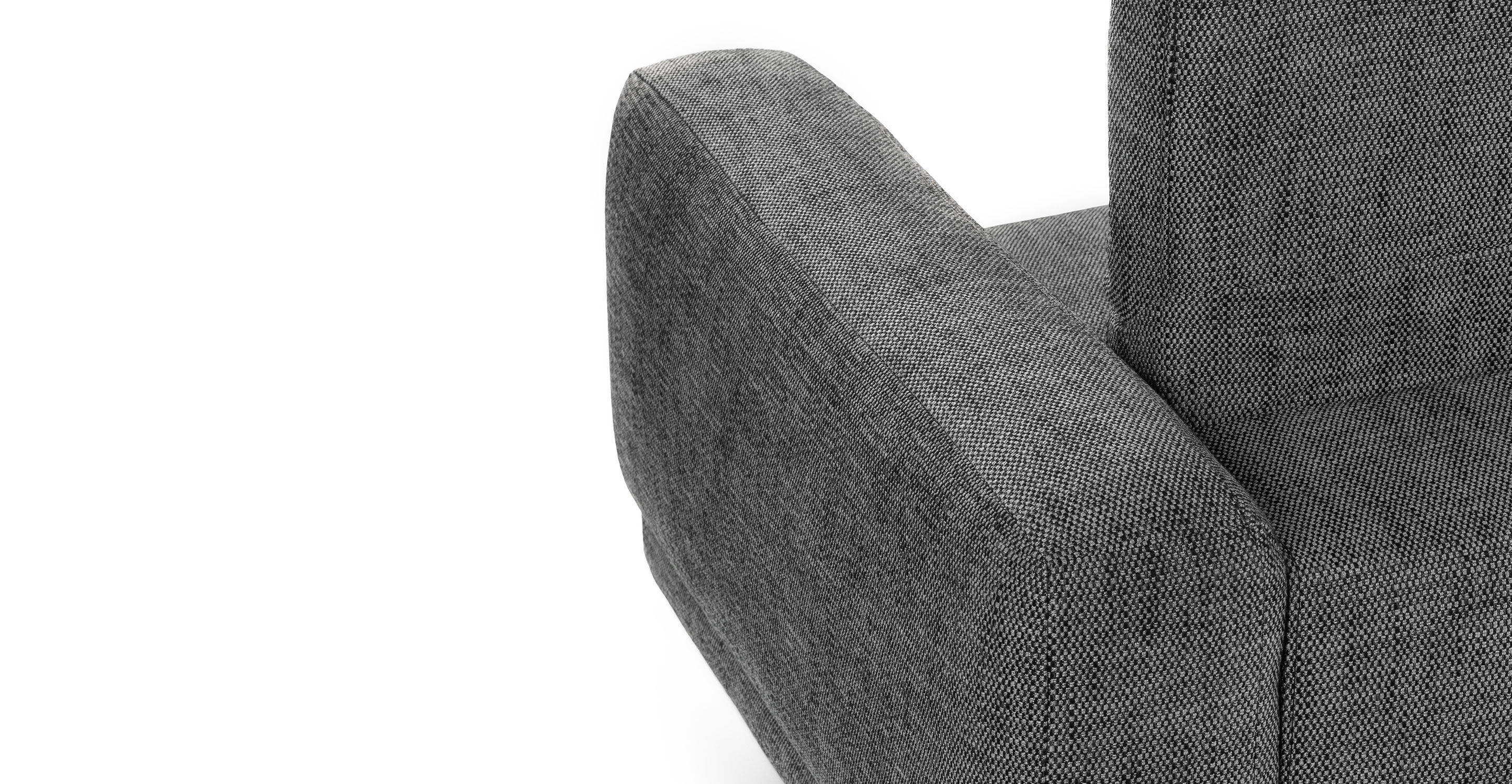 Teybar Carbon Gray Lounge Chair thumbnail 7
