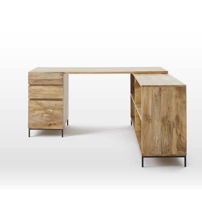 Industrial Modular Desk File Cabinet and Bookcase thumbnail 2