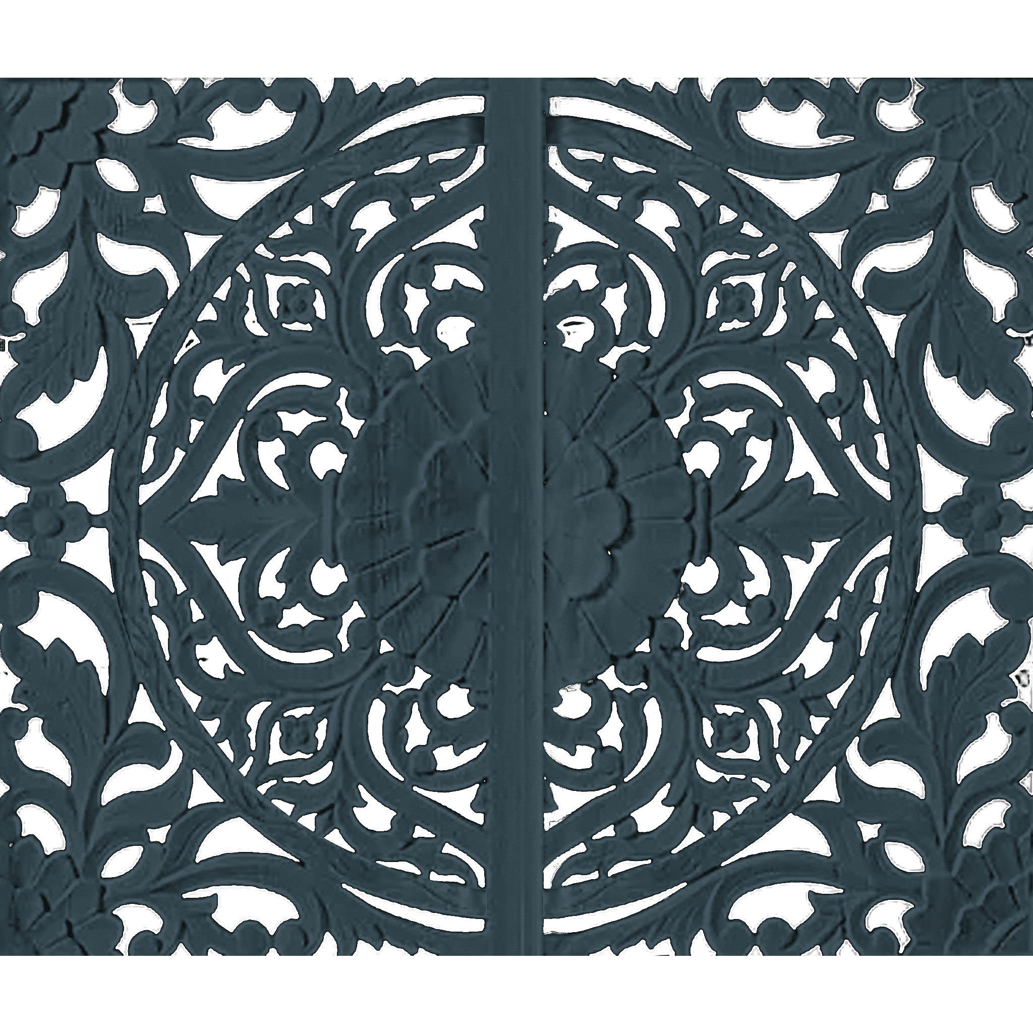 Handcarved Lombok Entryway Cabinet thumbnail 6