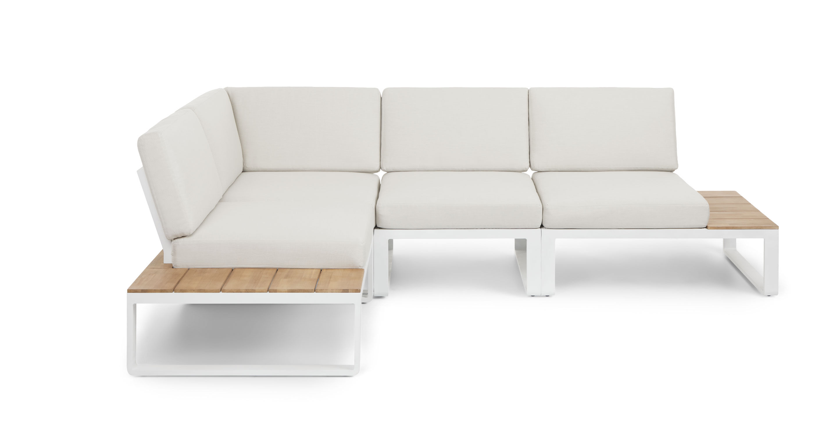 Kezia Lily White Modular Sectional thumbnail 2