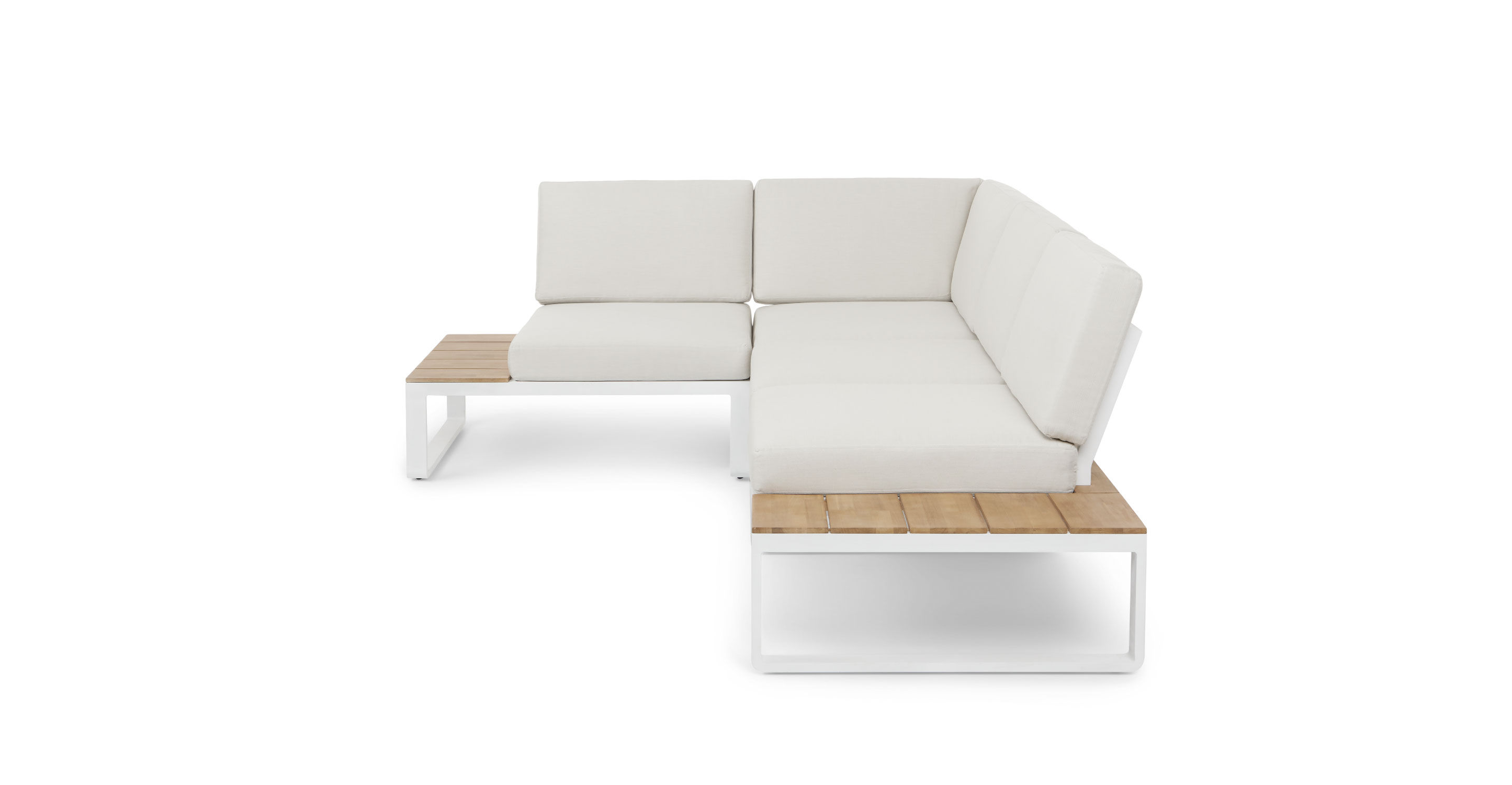 Kezia Lily White Modular Sectional thumbnail 3