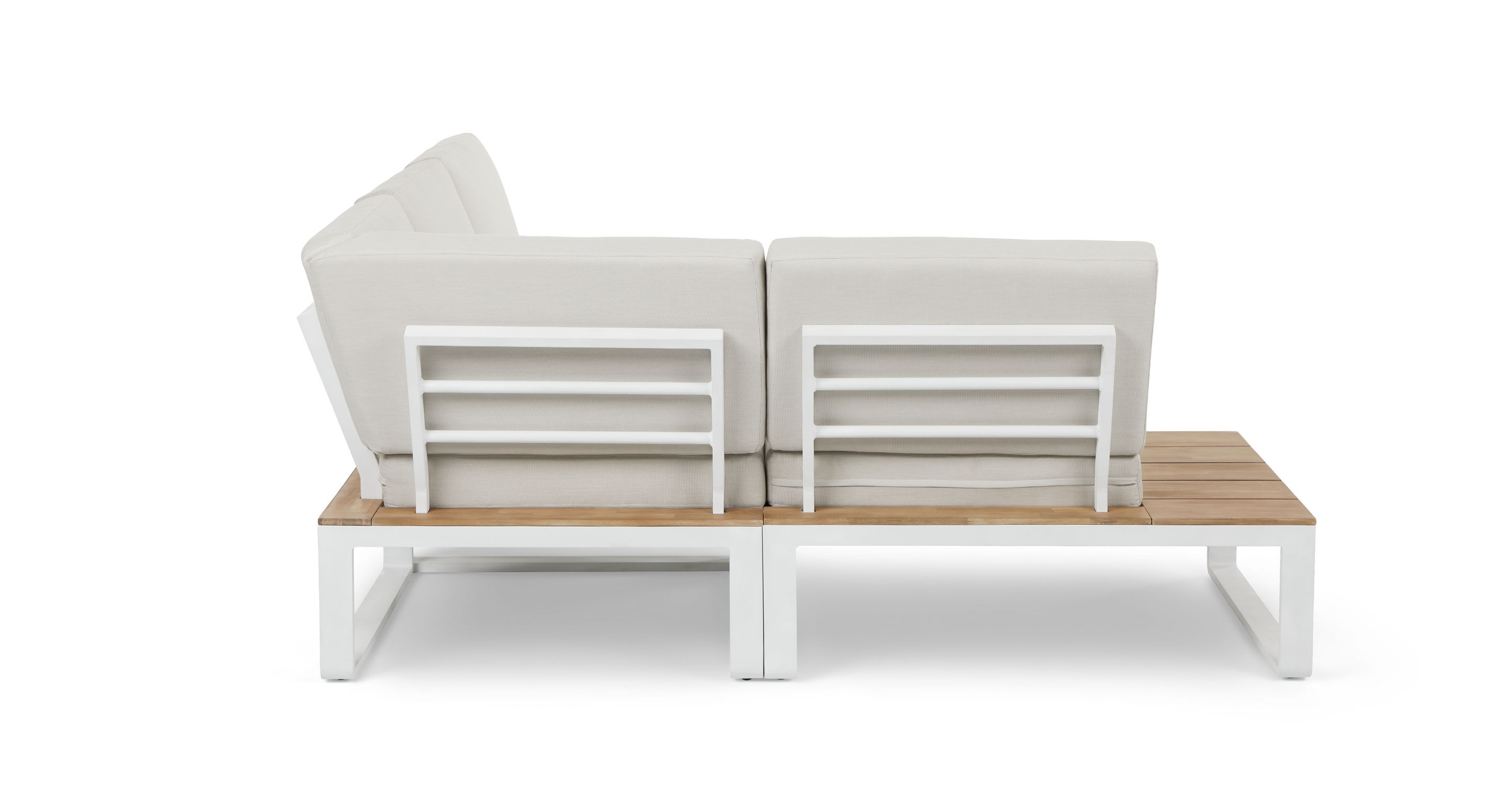 Kezia Lily White Modular Sectional thumbnail 4