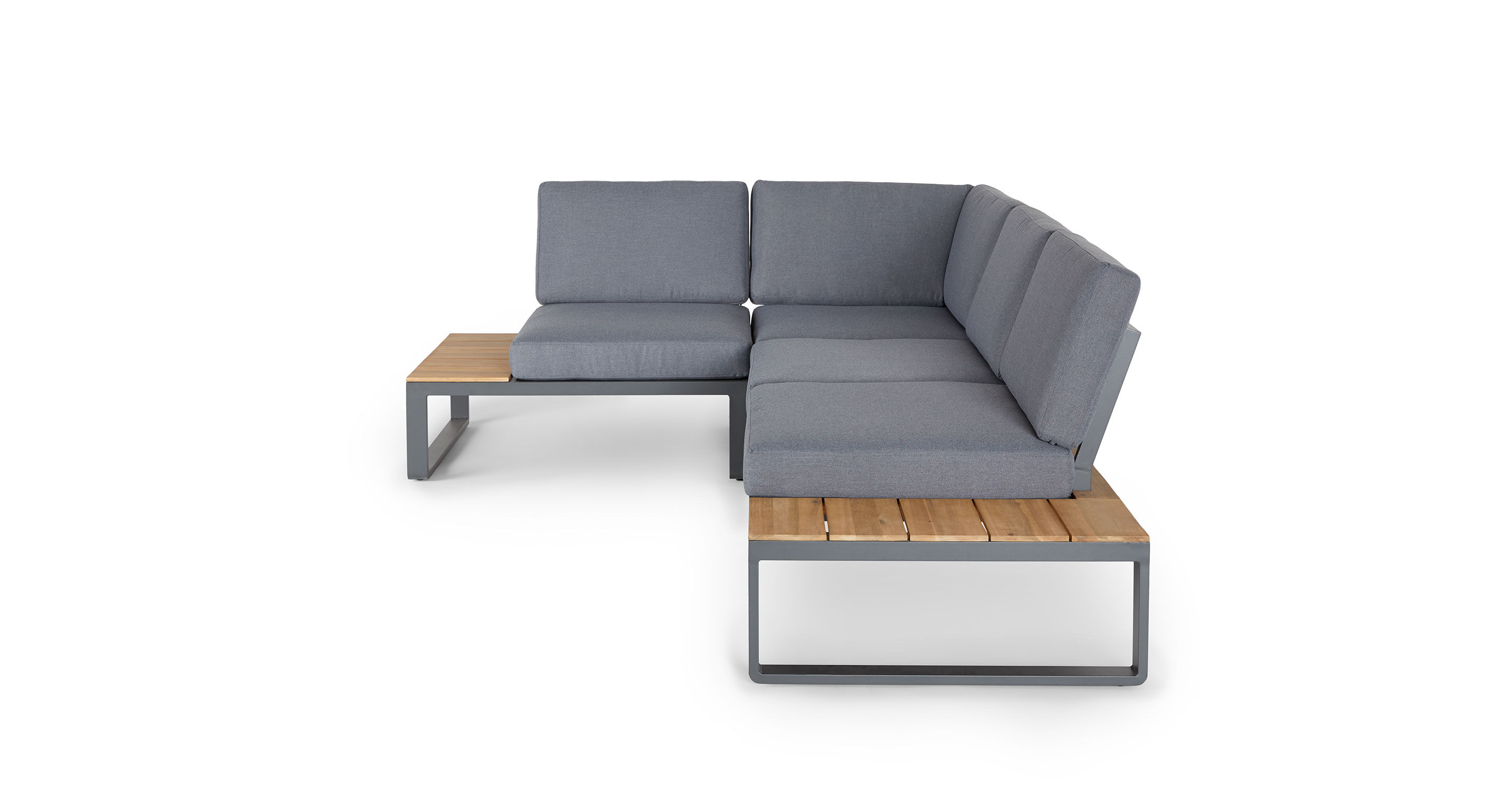 Kezia Whale Gray Modular Sectional thumbnail 4