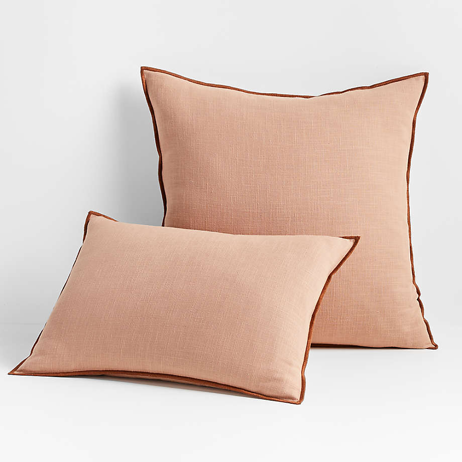 Desert Merrow Stitch Cotton Throw Pillow With Insert-23"x23" thumbnail 2