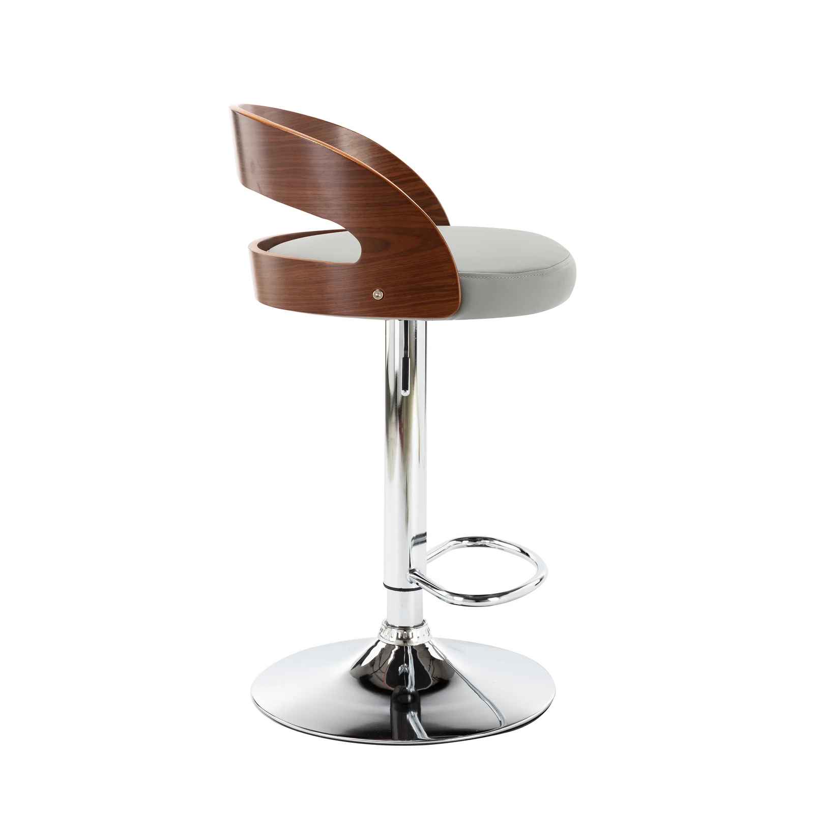 Corrigan Studio Shane Adjustable Height Swivel Bar Stool thumbnail 3