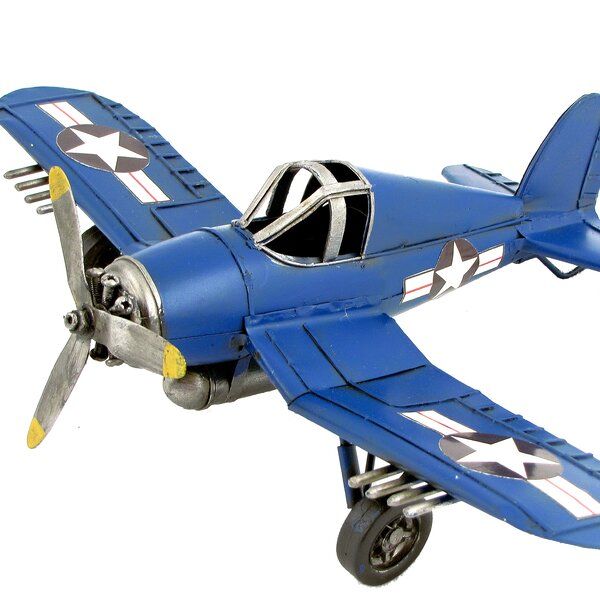 Maddison Metal Model Airplane Decor thumbnail 2