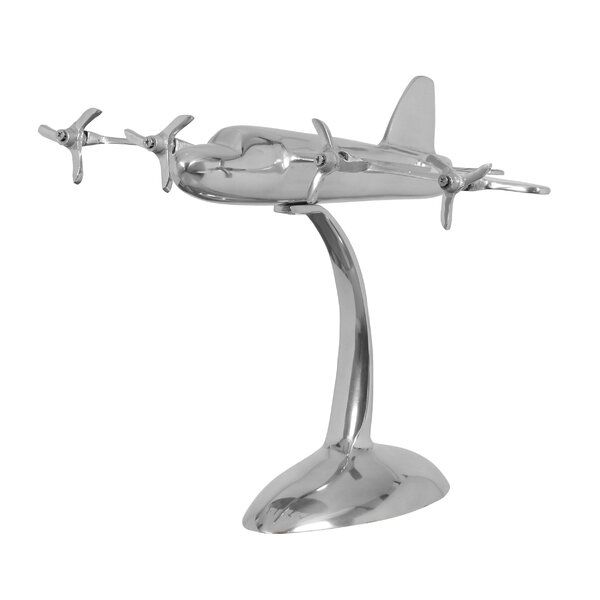 Aluminum Aeroplane Decor thumbnail 3