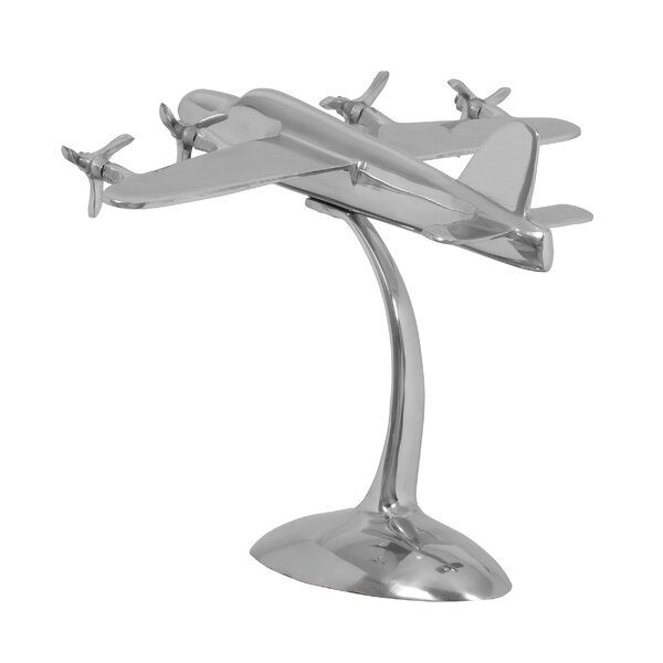 Aluminum Aeroplane Decor thumbnail 4