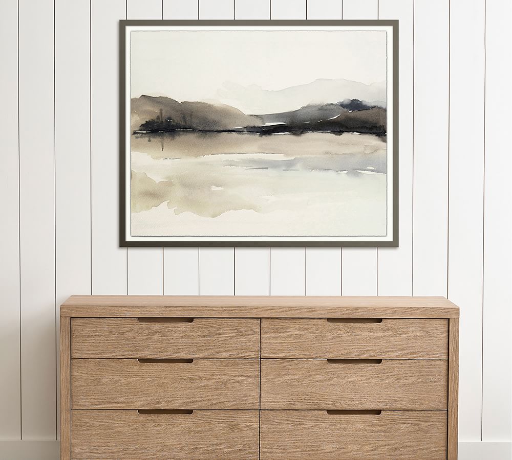 On the Horizon Floating Frame Print With Frame 43.5"x35.5" thumbnail 2