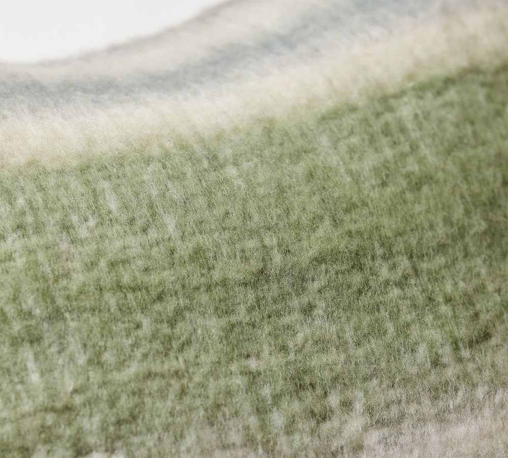 Seriphina Faux Mohair Pillow Cover No Insert-24"x24" thumbnail 3