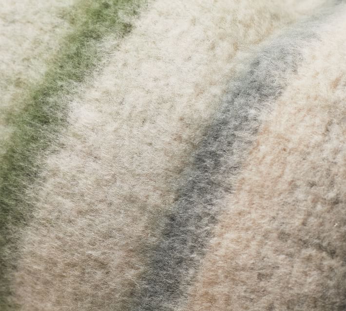Seriphina Faux Mohair Lumbar Pillow Cover No Insert 30"x16" thumbnail 3
