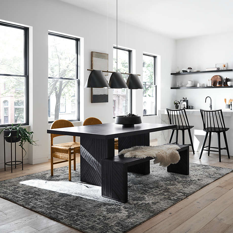 Alvarez Black Hand Tufted Rug-10'x14' thumbnail 2