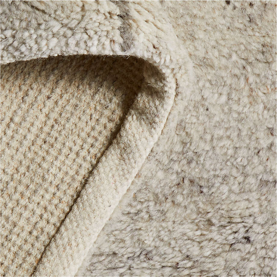 Palencia Wool Light Grey Rug-10'x14' thumbnail 3