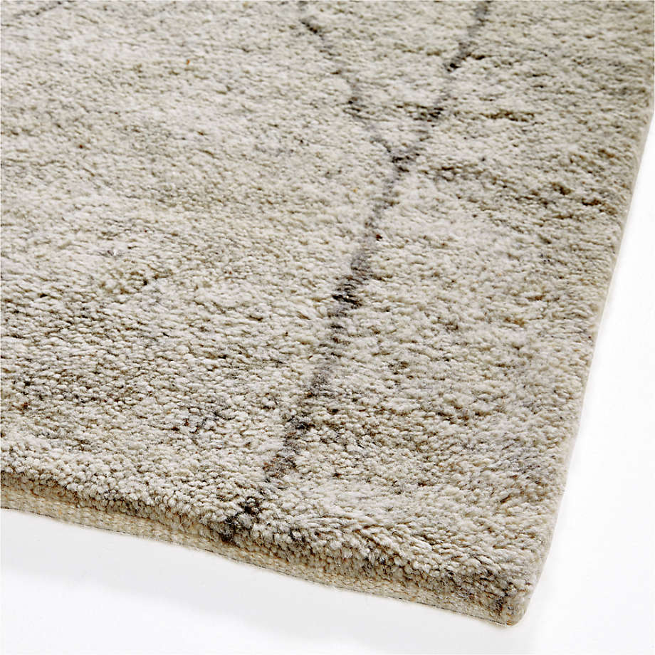 Palencia Wool Light Grey Rug-10'x14' thumbnail 4