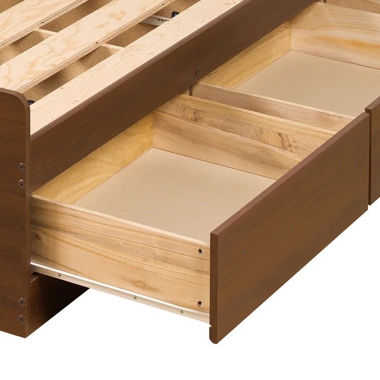 Oleanna Low Profile Storage Platform Bed-Queen thumbnail 3