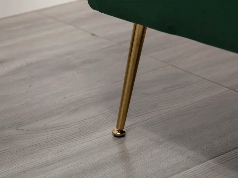 Florina Wide Velvet Armchair thumbnail 3