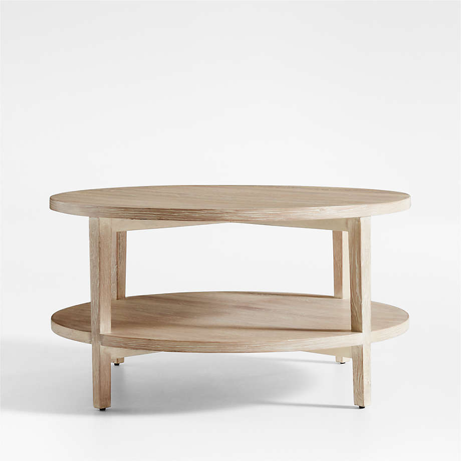 Clairemont Round Natural Coffee Table thumbnail 3