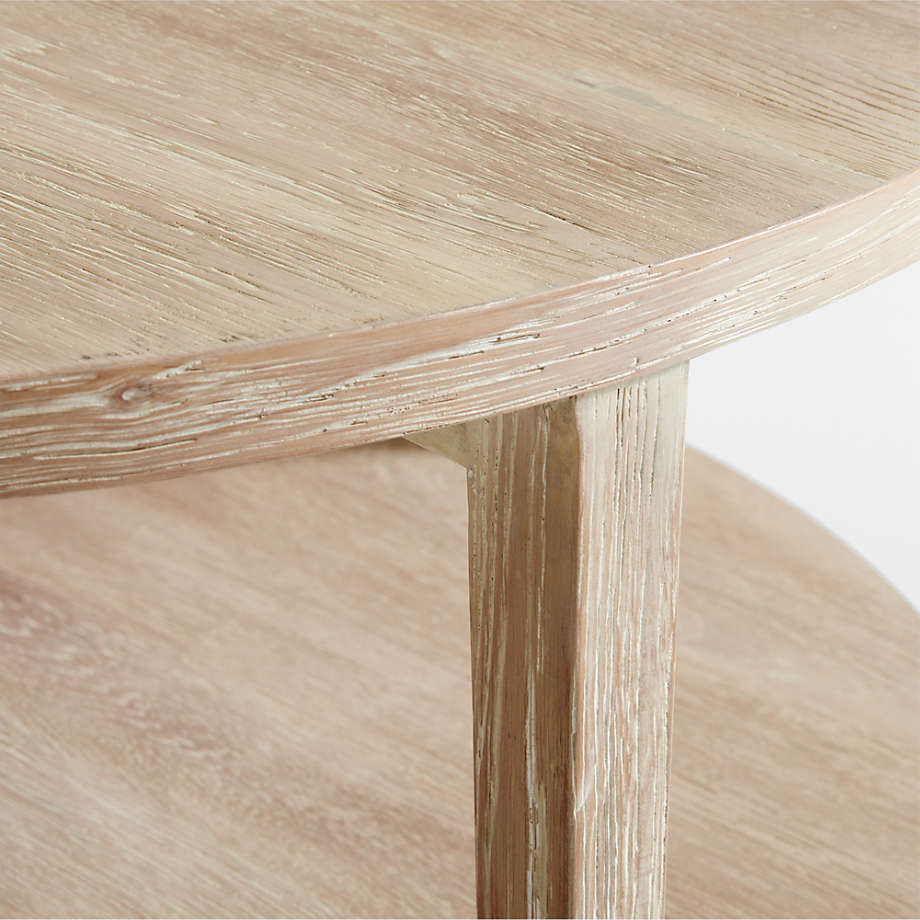 Clairemont Round Natural Coffee Table thumbnail 5