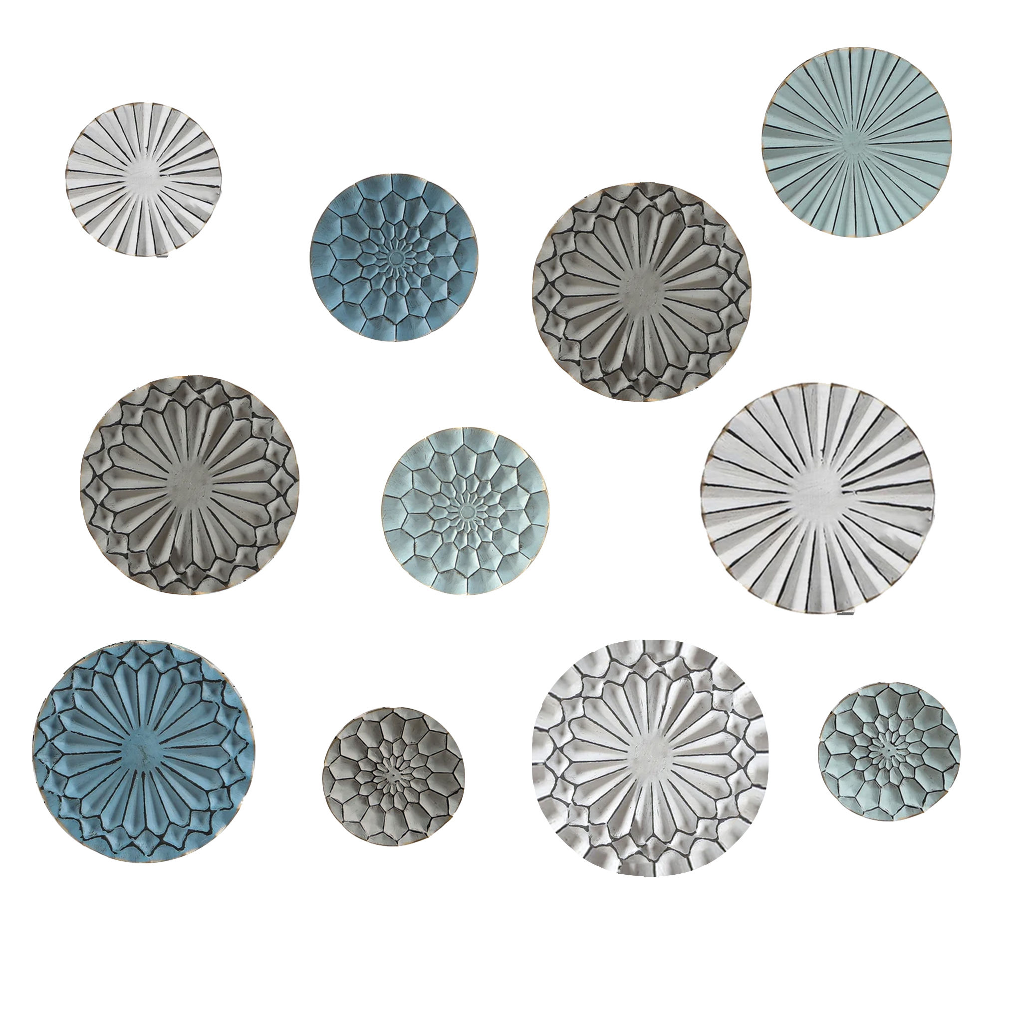 Metal Discs Wall Decor thumbnail 6