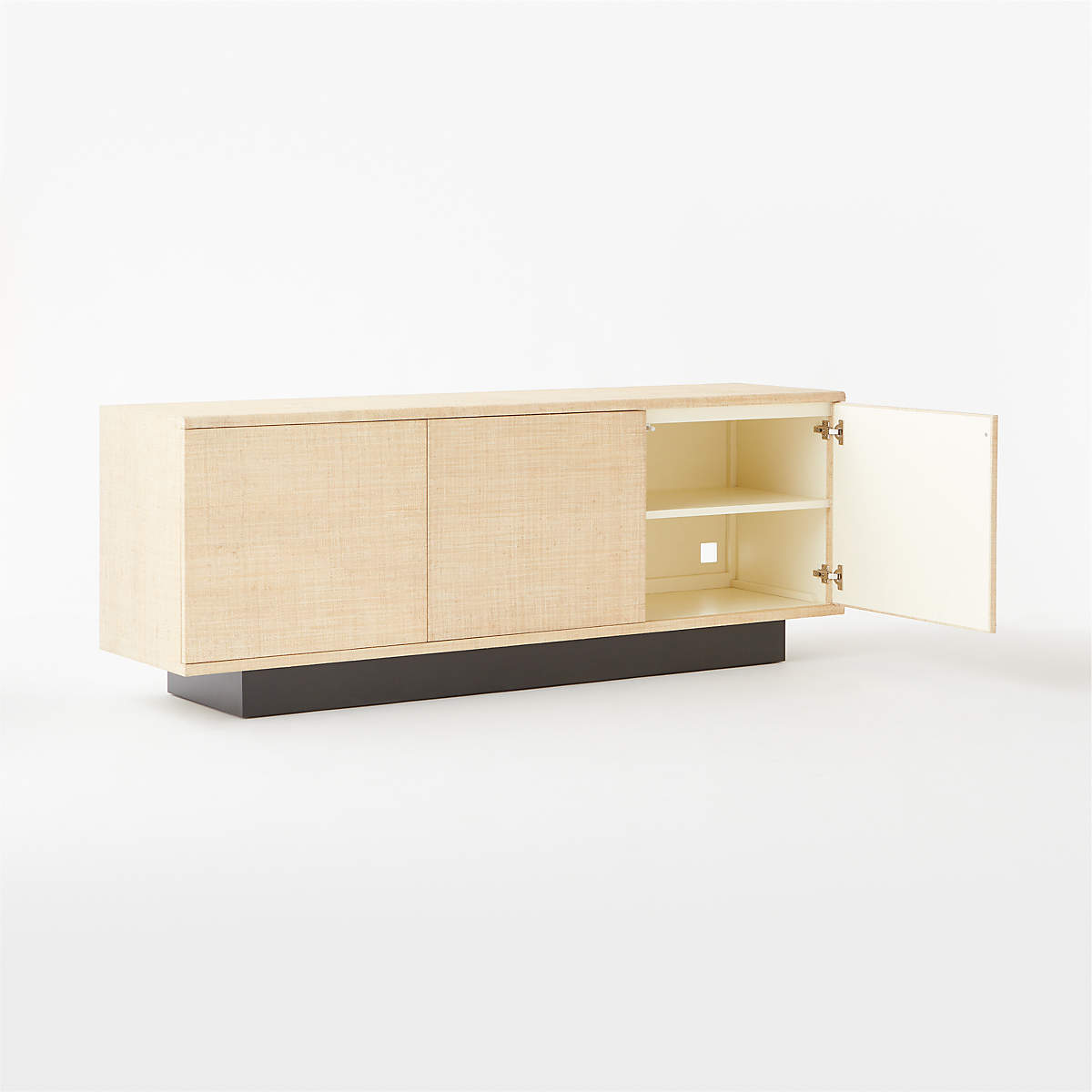 Suffolk Grasscloth Media Credenza thumbnail 4
