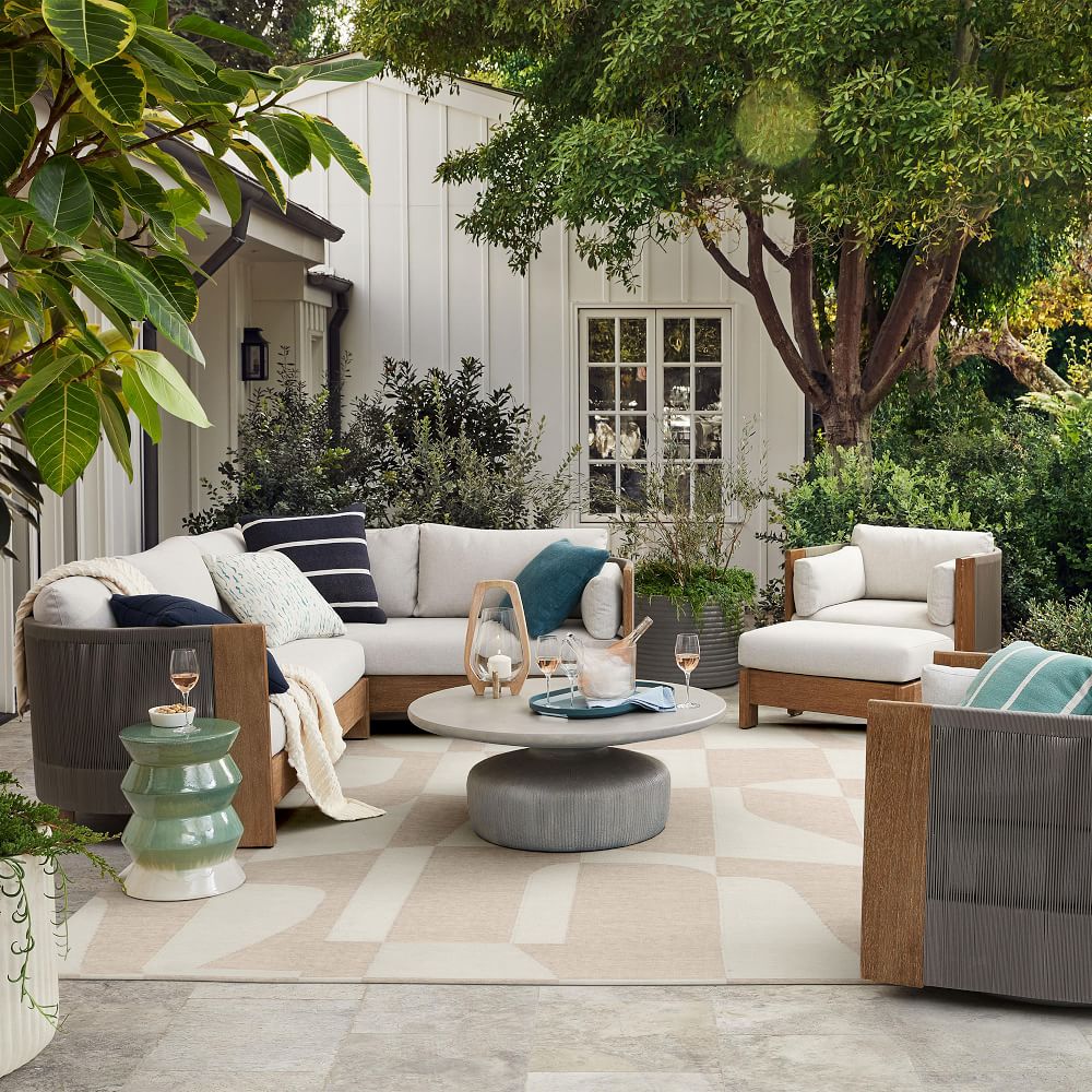 Poolside Geo Outdoor Rug-8'x10' thumbnail 2
