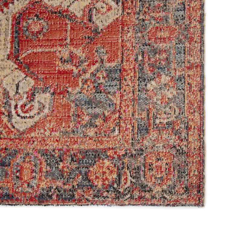 Oliver Red Area Rug-8'10 x12' thumbnail 6