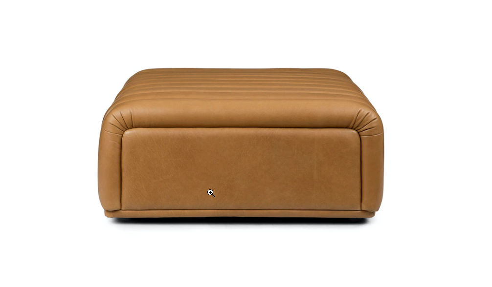 Sefto Taos Tan Ottoman thumbnail 3