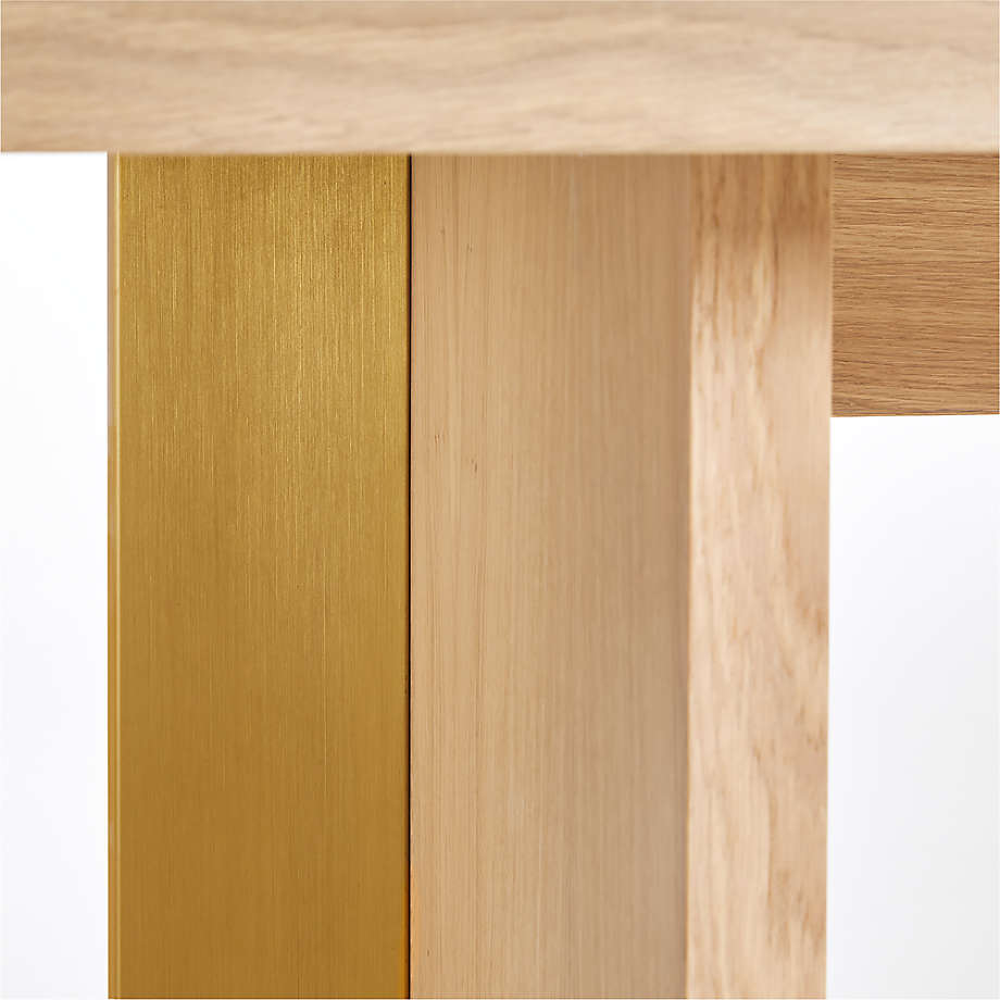 Paradox Natural Oak Dining Table thumbnail 6
