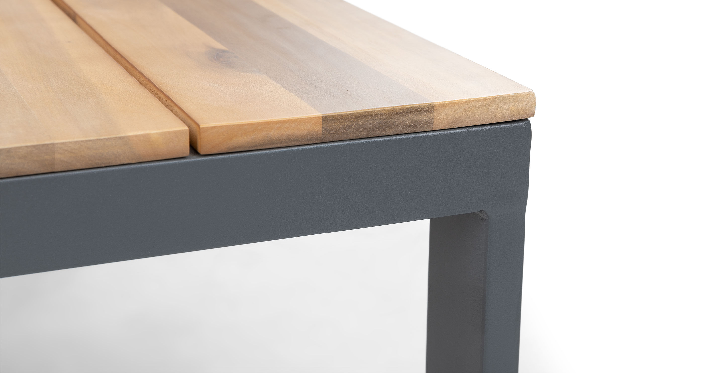 Kezia Flat Gray Coffee Table thumbnail 5