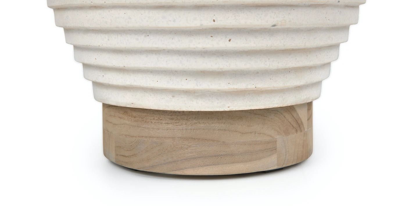 Rablo Pebble White Side Table thumbnail 4