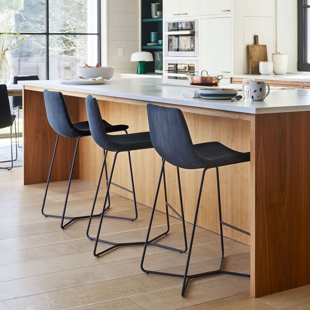 Slope Leather Counter Stools thumbnail 2