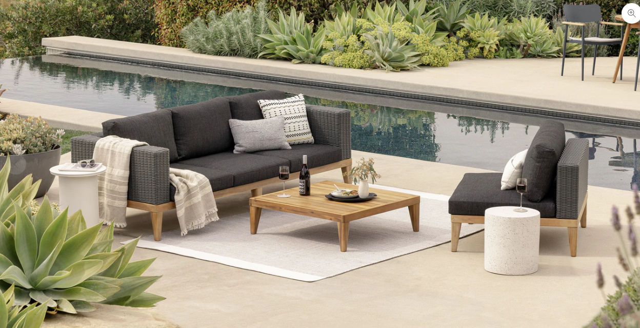 Urba Slate Gray Sofa thumbnail 2