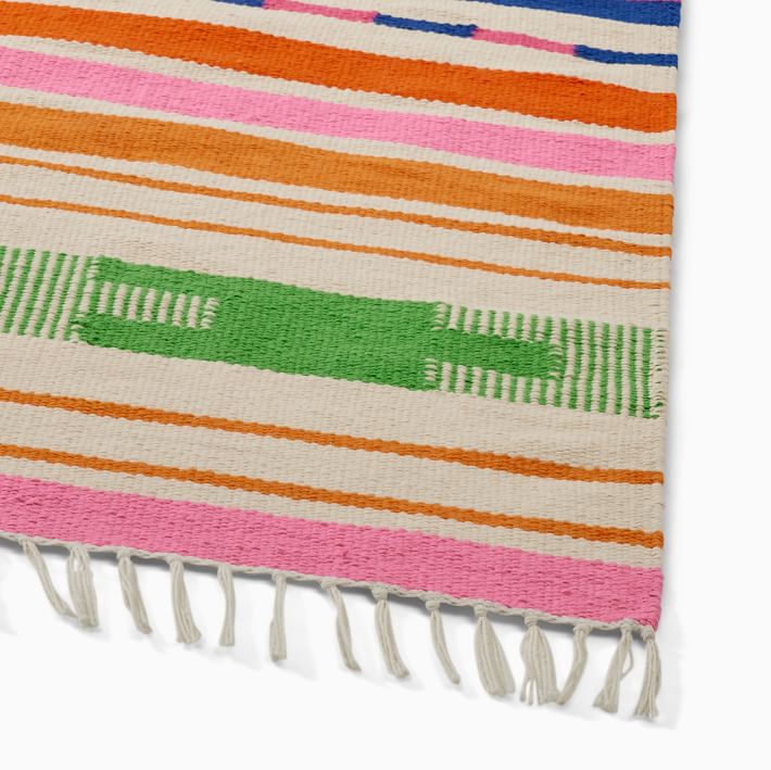 Bole Road Stripe Step Outdoor Rug 6'x9' thumbnail 5
